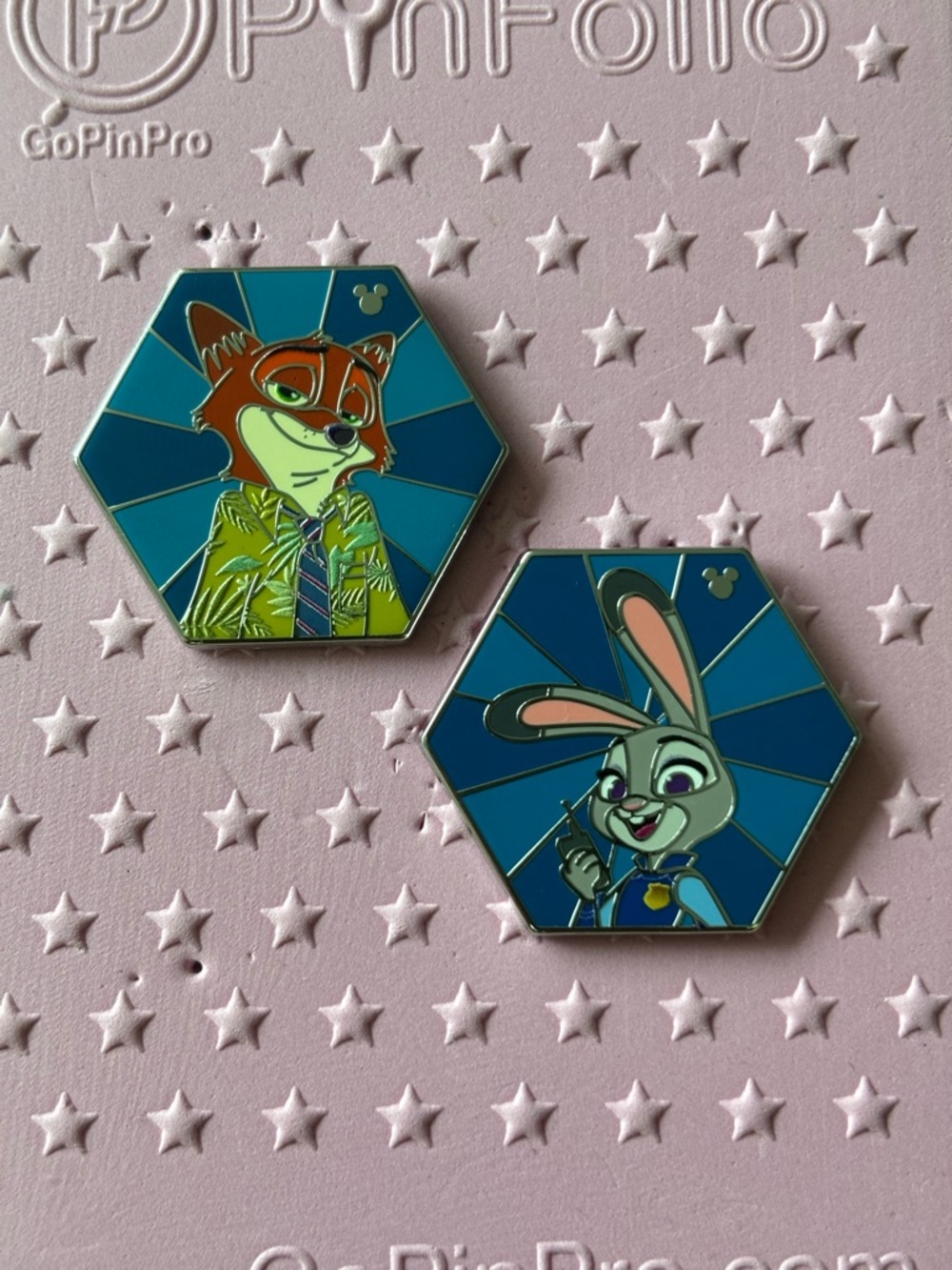 🧡🩶Disney Nick & Judy Pin Set